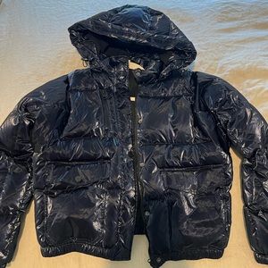 Blanc Noir bomber puffy jacket